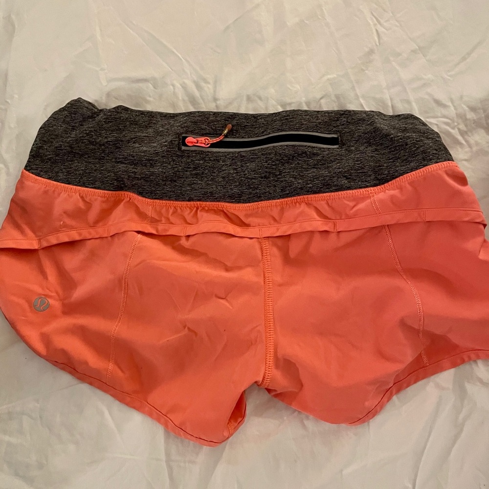 Lululemon speed shorts size 2